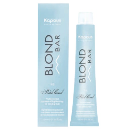 Kapous Blond Bar - Крем-краска для волос 002 черничное безе 100 мл