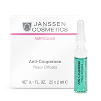 Janssen Cosmetics Skin Excel Glass Ampoules Аnti-Couperose (couperosed skin) - Антикупероз (куперозная кожа) 25*2 мл