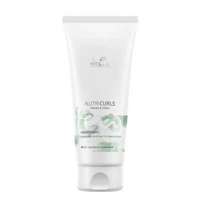 Wella Nutricurls Conditioner - Бальзам для вьющихся и кудрявых волос 200 мл