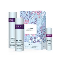 Estel Рrofessional VedMa - Протеиновый набор для волос (шампунь 250 мл, маска 200 мл, масло-эликсир 50 мл)
