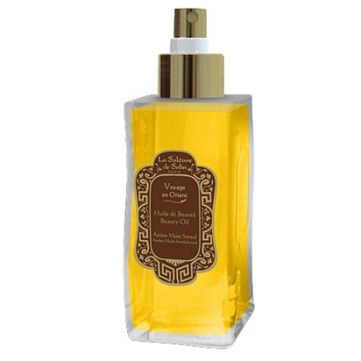La Sultane De Saba Oil Amber Musk Sandalwood - Масло для тела амбра, мускус и сантал 100 мл