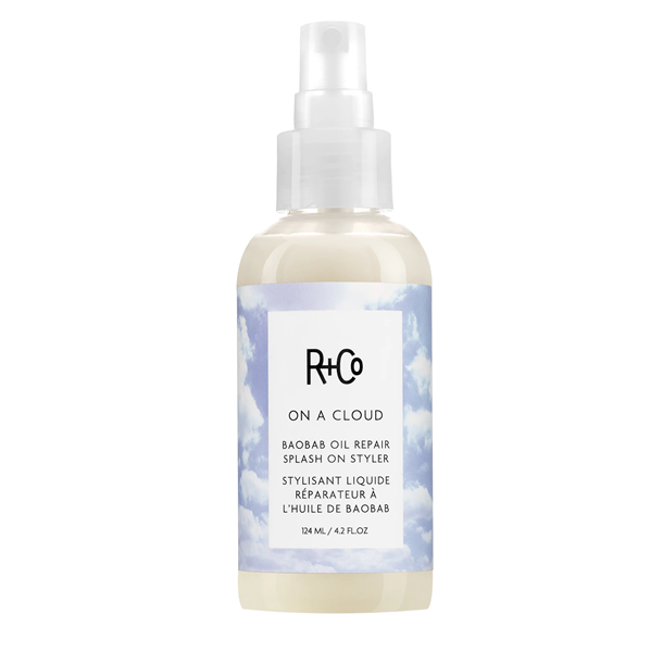 R+Co Baobab Oil Repair Splash On Styler - Несмываемый уход для восстановления волос с маслом баобаба "на облаке" 124 мл