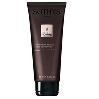 Sothys Homme Hair And Body Revitalizing Gel Cleanser - Ревитализирующий гель-шампунь для волос и тела 200 мл