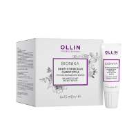 Ollin BioNika Balance Scalp Energy Serum - Энергетическая сыворотка против выпадения волос 6шт х 15мл
