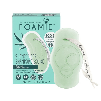 Foamie Aloe You Vera Much - Твердый шампунь для сухих волос 108 гр