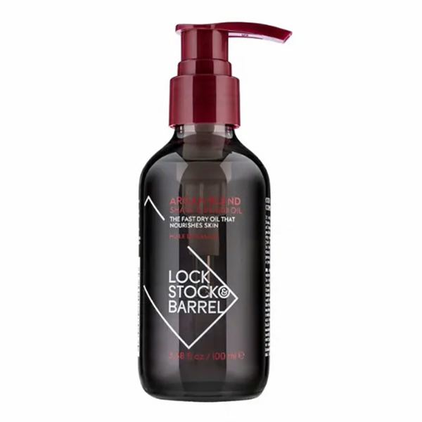 Lock Stock and Barrel Argan Blend Shave Oil - Аргановое масло для бритья 100 мл