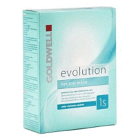 Goldwell Evolution Neutral Wave 1S - Нейтральная химическая завивка для тонированных или мелированных волос до 30% (набор)