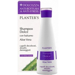 Planter's Aloe Vera Шампунь-бальзам для повреждённых, тусклых волос 200 мл