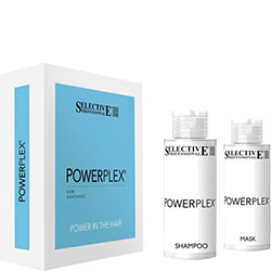 Selective Professional Powerplex Set - Hабор (шампунь для ухода 250 мл + маска для ухода 200 мл)