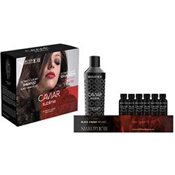 Selective Professional Ultimate Luxury Set - Hабор (шампунь 250 мл + сыворотка восстанавливающая 6*10 мл)