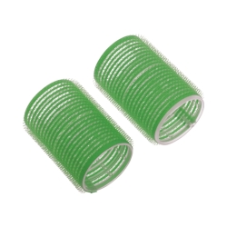 Dewal R-VTR8 - Бигуди-липучки зеленые d 20мм (12шт)
