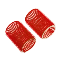 Dewal R-VTR10 - Бигуди-липучки красные d 13мм (12шт)