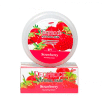 Deoproce Natural Skin Strawberry Nourishing Cream - Крем для лица и тела на основе экстракта клубники 100 г