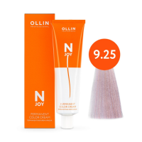 Ollin Professional N-Joy - Перманентная крем-краска для волос 9/25 блондин фиолетово-махагоновый 100 мл