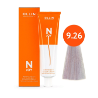 Ollin Professional N-Joy - Перманентная крем-краска для волос 9/26 блондин фиолетово-красный 100 мл