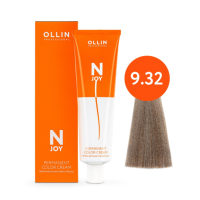Ollin Professional N-Joy - Перманентная крем-краска для волос 9/32 блондин золотисто-фиолетовый 100 мл