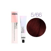 L'Oreal Professionnel Dialight - Краска для волос без аммиака 5.66 светлый шатен глубокий красный 50 мл
