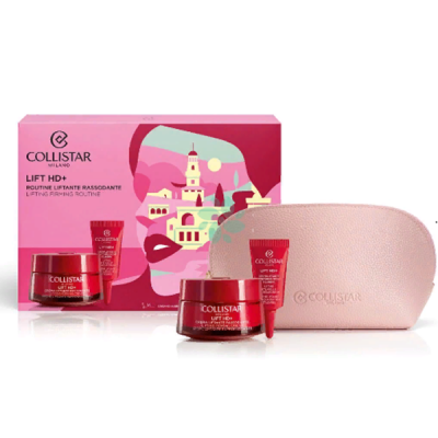 Collistar Lift HD - Набор (крем для лица и шеи 50 мл + крем для контура глаз и губ 5 мл + косметичка)