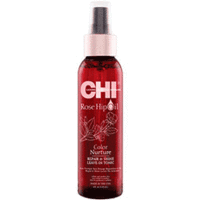 CHI Rose Hip Oil Repair & Shine Leave In Tonic - Несмываемый тоник с маслом шиповника для окрашенных волос 59 мл 