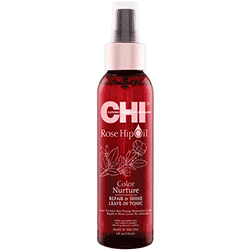CHI Rose Hip Oil Repair and Shine Leave In Tonic - Несмываемый тоник с маслом шиповника для окрашенных волос 59 мл 
