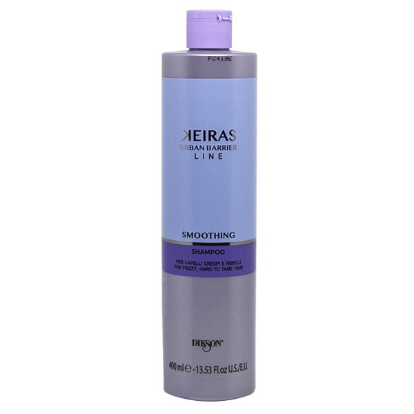 Dikson Keiras Urban Barrier Line Smoothing Shampoo - Шампунь для волос для непослушных волос 400 мл