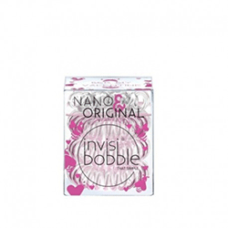Invisibobble Nano and Original Bee Mine - Набор резинок для волос (розовое золото, прозрачный) 6 шт