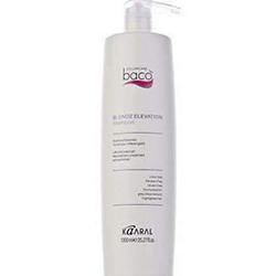 Kaaral Baco Сolor Сollection Blonde Elevation Shampoo - Шампунь дающий блеск волосам и тонирующий седые волосы 1000 мл