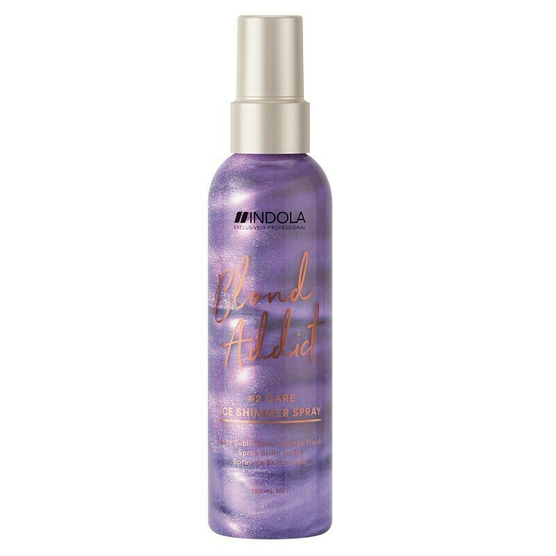 Indola Blond Addict Ice Shimmer Spray - Спрей для холодных оттенков блонд 150 мл
