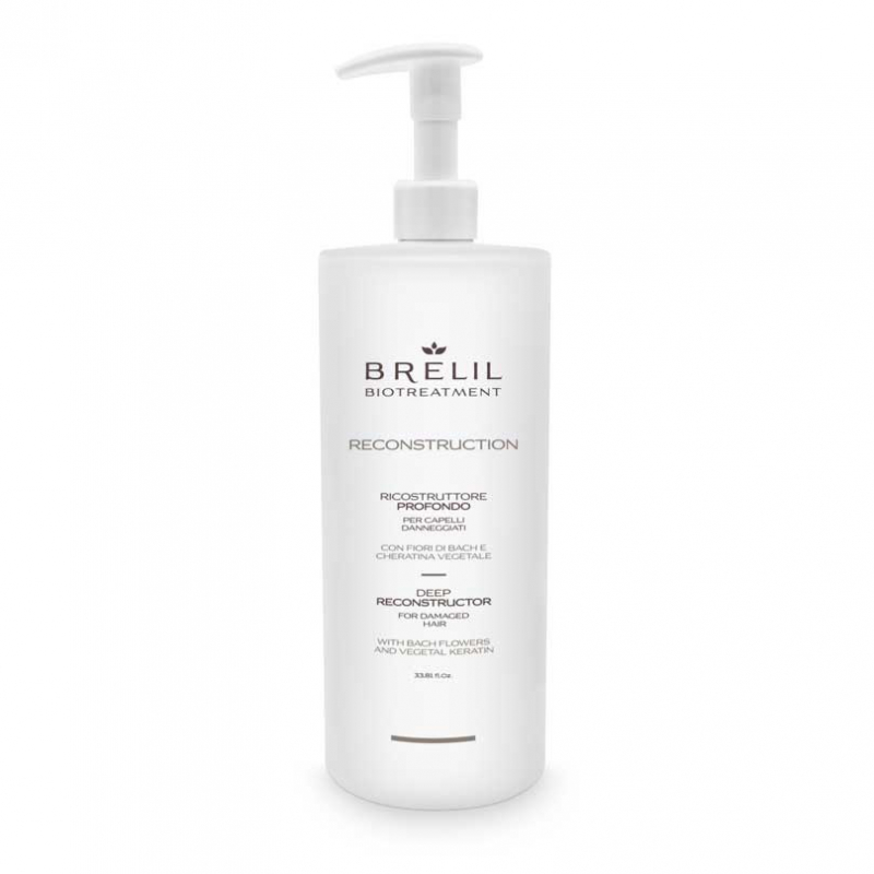 Brelil Bio Traitement Reconstruction Mask - Маска-кондиционер (восстанавливающее средство глубокого действия) 1000 мл