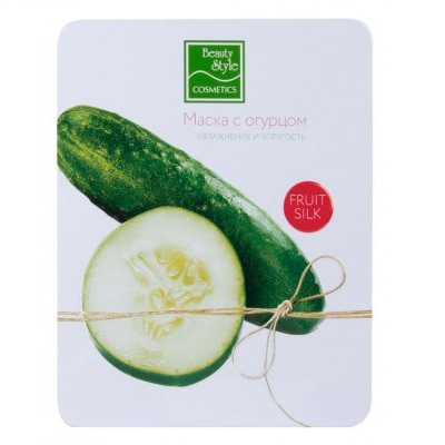 Beauty Style Fruit Silk - Маска с огурцом "увлажнение и упругость" 7*30 г