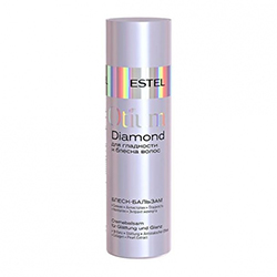 Estel Рrofessional Otium Diamond - Блеск-бальзам для гладкости и блеска волос 200 мл