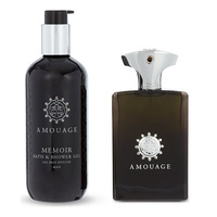 Amouage Memoir For Men - Набор (парфюмерная вода 100 мл + 300 гель для душа)