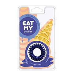 EAT MY Bobbles Huckleberry Sorbet - Резинки для волос "черничный сорбет" 3 шт