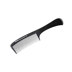 Harizma Professional h10665 Carbon Antistatic - Гребень с ручкой (карбон)