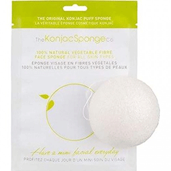 The Konjac Sponge Facial Puff White - Спонж для умывания лица