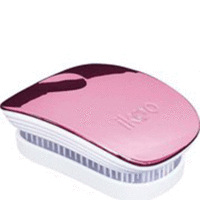 IKOO Pocket White Rose Metallic - Расческа для волос (розовый металлик)