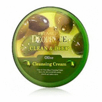 Deoproce Premium Clean and Deep Olive Cleansing Cream - Крем для лица очищающий с экстрактом оливы 300 г