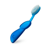 Radius Toothbrush Original - Щетка зубная классическая синяя (для левшей)