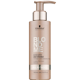Schwarzkopf BlondMe Keratin Restore Intense Care Bonding Potion - Бондинг-эликсир для интенсивного ухода за волосами блонд 150 мл
