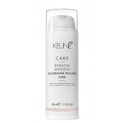 Keune Care Keratin Smooth Silk Polish - Крем "шелковый глянец" с кератиновым комплексом 50 мл
