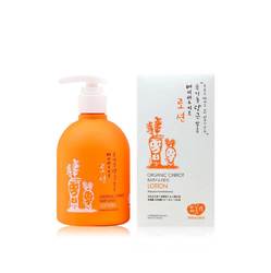 Whamisa Organic Carrot Baby and Kids Lotion - Детский лосьон на основе ферментов моркови 300 мл