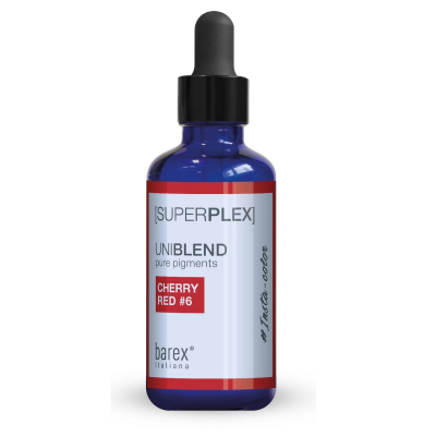 Barex Superplex Uniblend Pure Piaments Cherry Red - Концентрированный пигмент для прямого окрашивания #6 (вишнево-красный) 50 мл