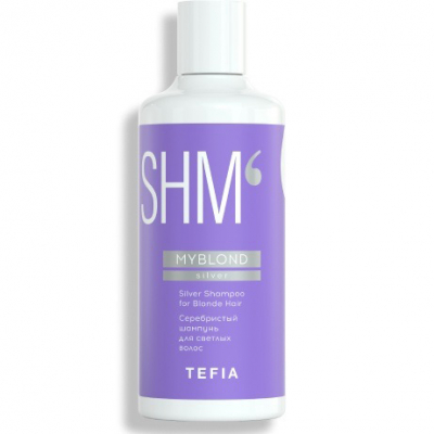 Tefia Myblonde Silver Shampoo - Серебристый шампунь для светлых волос 300 мл