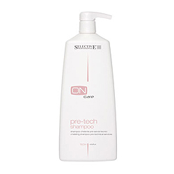 Selective On Care Tech Pre-Tech Shampoo - Хелатирующий шампунь для подготовки волос к химической обработке 750 мл