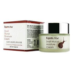 Farmstay Snail Mucus Moisture Cream - Крем для лица увлажняющий улиточный 50 г
