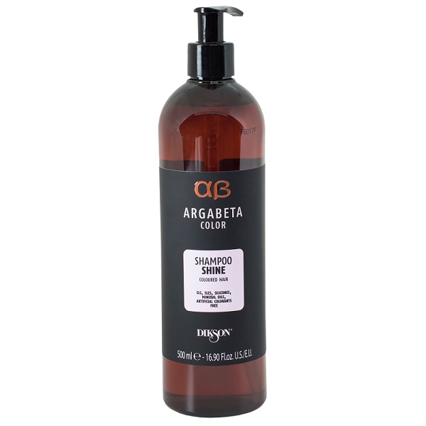 Dikson Argabeta AB19 Shine Color Shampoo - Шампунь для волос для окрашенных волос с маслами черной смородины, виноградных косточек и сладкого миндаля 500 мл