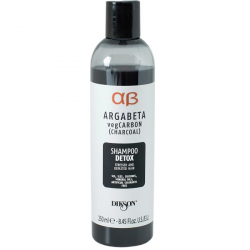 Dikson Argabeta AB19 VegCarbon Shampoo Detox - Шампунь для волос с растительным углем, маслами лаванды и иланг-иланга 250 мл