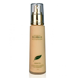 Deoproce Premium Vita Shining Foundation Light Beige - Тональная основа тон 21 (светло-бежевый) 50 мл