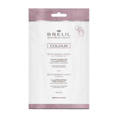 Brelil Bio Traitement Reconstruction Mask - Экспресс-маска для окрашенных волос 35 мл
