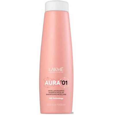 Lakme Teknia Aura 01 Shampoo - Мицеллярный шампунь 1000 мл